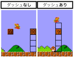 マリオ都市伝説 任天堂はマリオのジャンプ力 高さ を設定していた カレンちゃんねる Life Is A Game